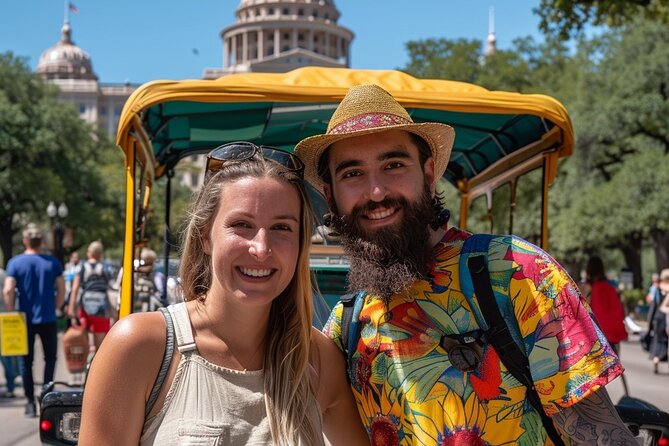 Guided Private Electric Pedicab Tour of Austin - A quick ride through three sides of Austin