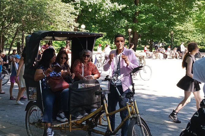 Guided Tour inside Central Park with Pedicab - Why a pedicab works well in Central Park