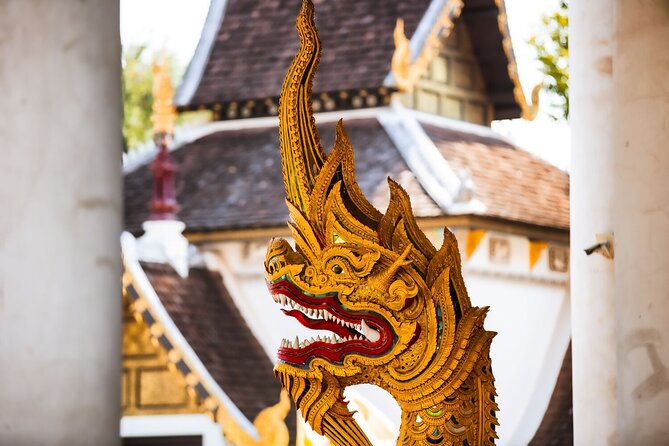 Half-Day Private Night Tour by Tuk Tuk in Chiang Mai City - Wat Phra Singh and the northern Thai details