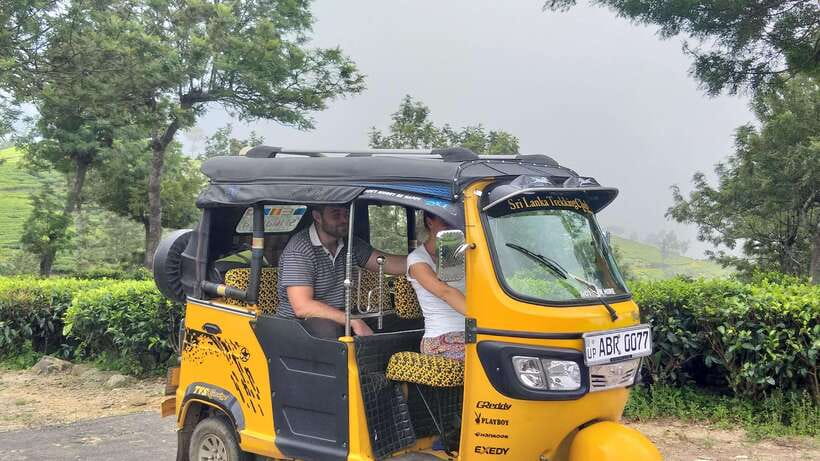 Haputale:Glorious Tuk Tuk Ride to Lipton'sSeat & Tea Factory - The Road to Lipton’s Seat