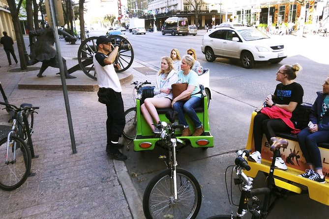 Historic Austin Private Pedicab Tour - Private does not always mean perfectly private
