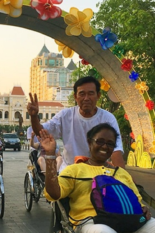 Ho Chi Minh City Cyclo Tour with English Speaking Guide - A 30-minute ride along Nguyen Hue Street