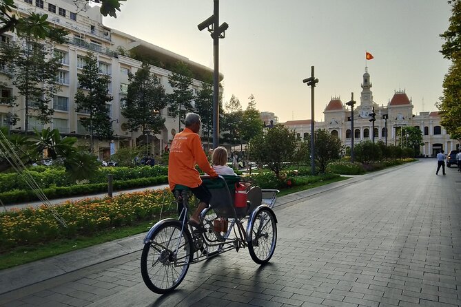 Ho Chi Minh City with Street Food Tour by Cyclo - French-era landmarks come in quick succession