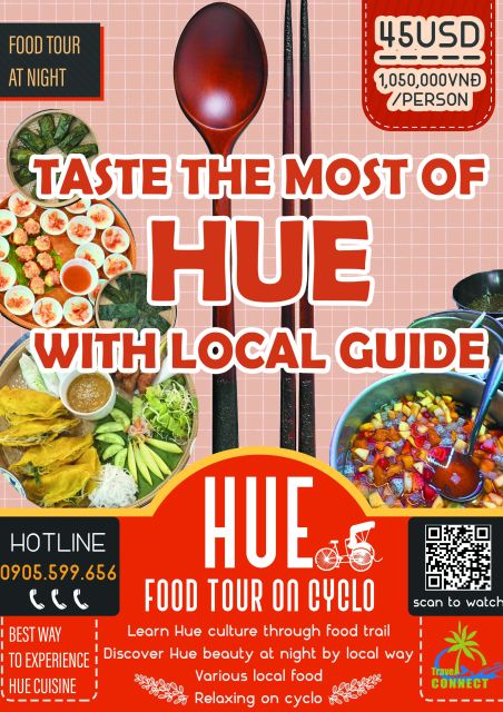 Hue: Night Street Food Tour by Cyclo with a Local Guide - Nem lui and banh khoai bring the crunch