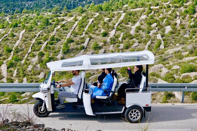 Hvar Adventure Tour: Explore with a 4-6 Seater eTuk Tuk Rickshaw! - Fortica Fortress above Hvar Town