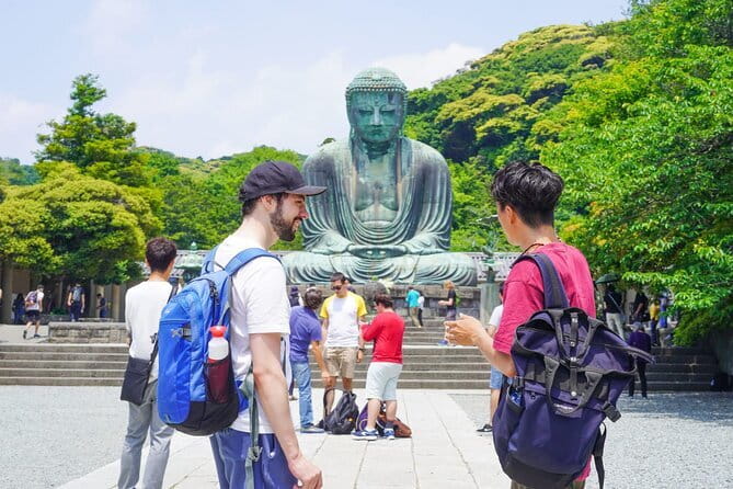 Kamakura Heritage Bike or Walk Tour with ex-Rickshaw guide - Yuigahama Beach and the seaside road