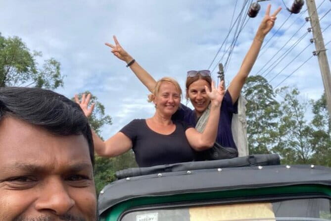 Kandy City Tour with Ambuluwawa by Tuk Tuk - Kandy from the city viewpoint