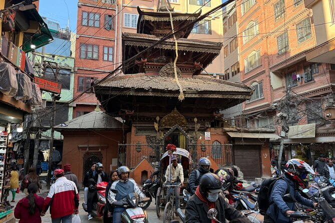 Kathmandu Food & Drink and Shopping Rickshaw Tour - Starting at Kaiser Library and setting off by rickshaw