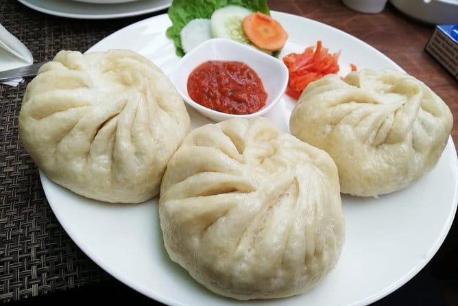 Kathmandu Food & Drink and Shopping Rickshaw Tour - Asan: market streets and everyday food