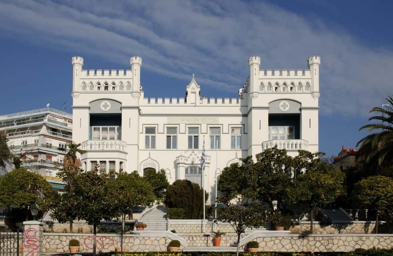 Kavala: Authentic City Tour by Eco Friendly Tuk Tuk - The Great Club, Town Hall area, and neoclassical Kavala