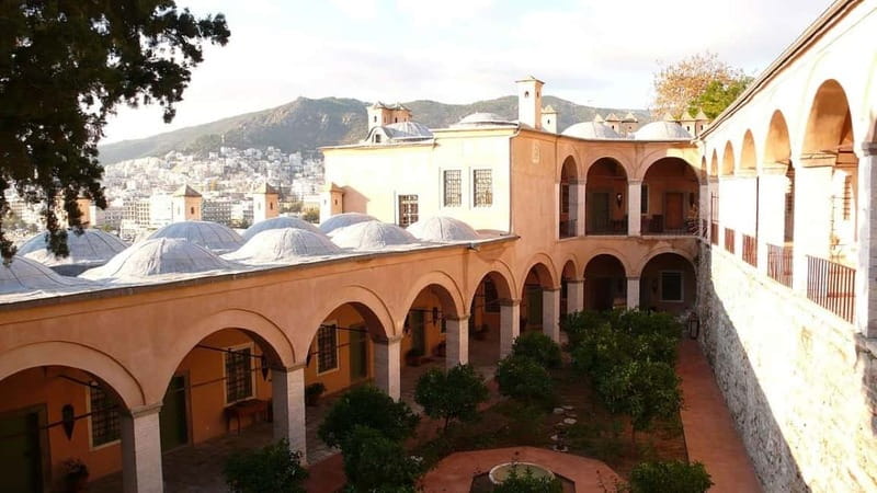 Kavala: City Grand Tour by Eco Friendly Tuk Tuk - Starting behind the courthouses
