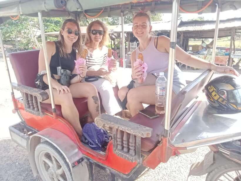 Kep town: Local tuk tuk to Countryside & Pepper farm - Phnom Chhngok, a cave with an early temple