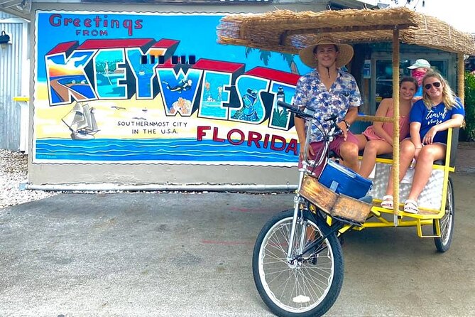 Key West Conch Republic Tiki Pedicab Experience by Kokomo Cabs - Key points to know before booking