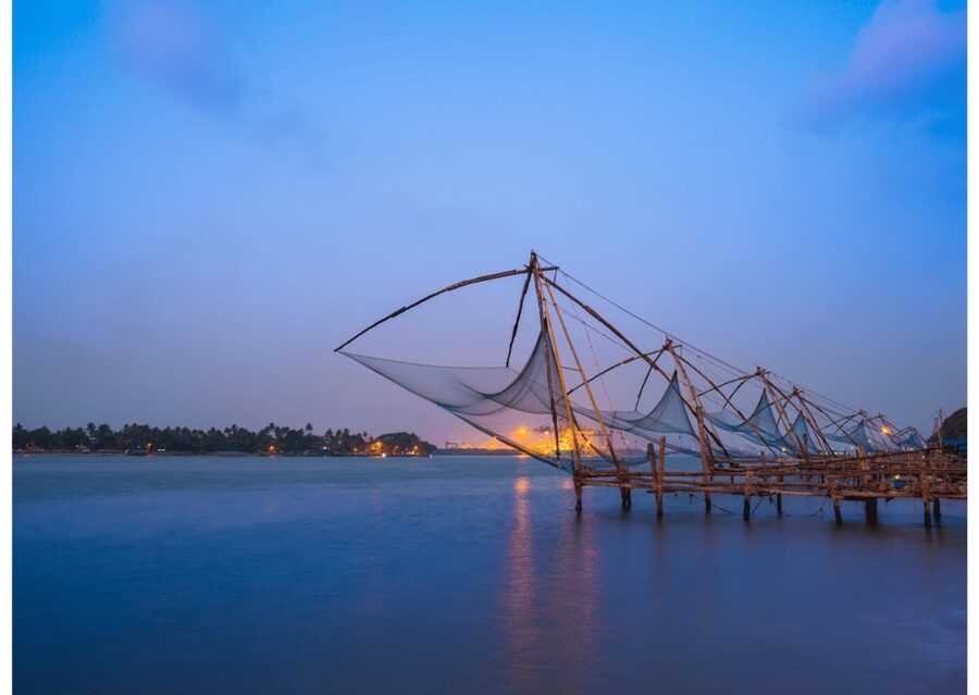 Kochi Insta Photo Walk with Tuk Tuk Ride Experience - Fort Kochi Beach and the Chinese fishing nets
