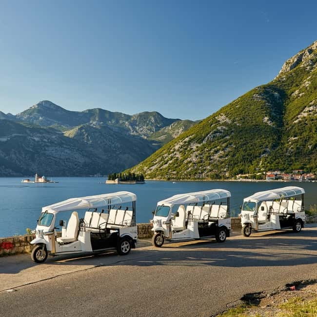 Kotor: Electric tuk-tuk tour of Boka Bay - Why an electric tuk-tuk works well around Boka Bay