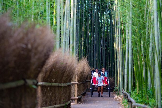 Kyoto Arashiyama Rickshaw Tour with Bamboo Forest - A traditional cottage and optional nearby sights
