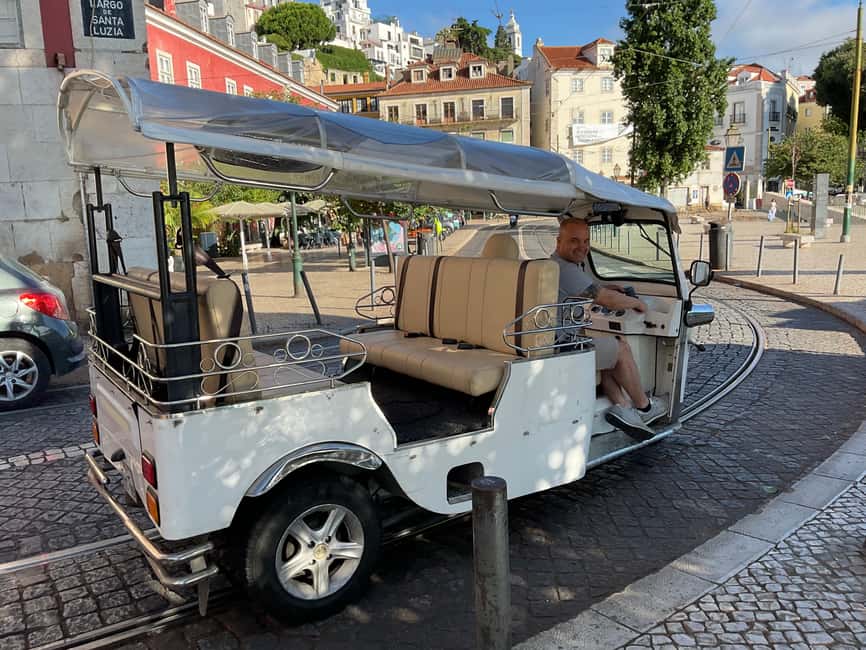 Lisbon:2-hour sightseeing TukTuk Tour with free Pickup - Alfama and Graça: Lisbon’s Steep, Older Side