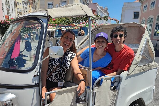 Lisbon Adventure: 2 Hours Tuk-Tuk Tours and 2 H Sunset Sailing - The National Pantheon and Alfama’s narrow lanes