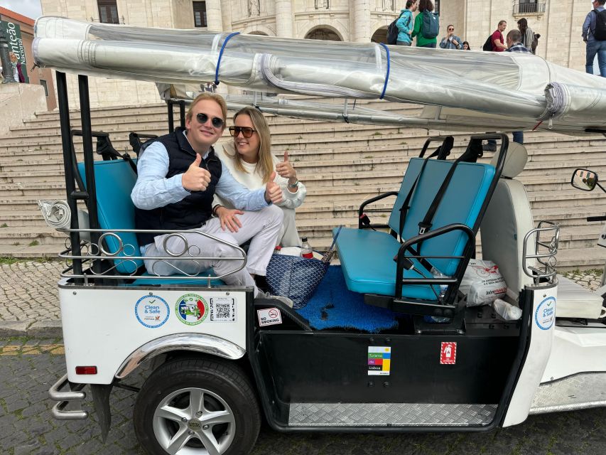 Lisbon: Belem Sightseeing Tour by Eco TukTuk - LX Factory in 10 minutes