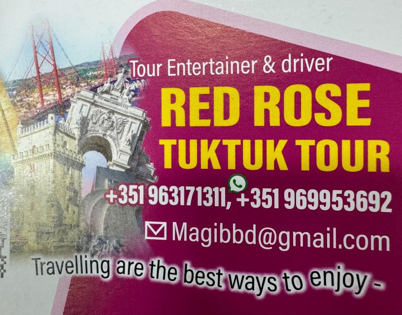 Lisbon: Belem Sightseeing Tour by Eco TukTuk - Starting at Time Out Market and heading west