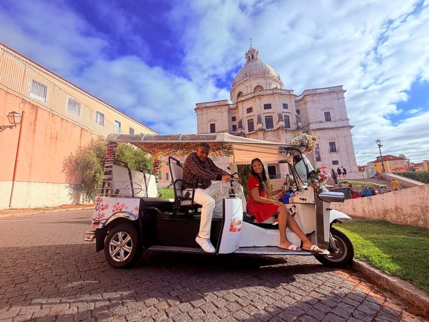 Lisbon: City Tour by Tuk Tuk with Free Souvenir - From Pink Street to Lisbon Cathedral