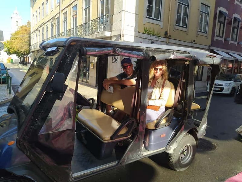 Lisbon: City Tuk-Tuk Tour, with Hotel Pick up. - São Pedro de Alcântara and Bairro Alto