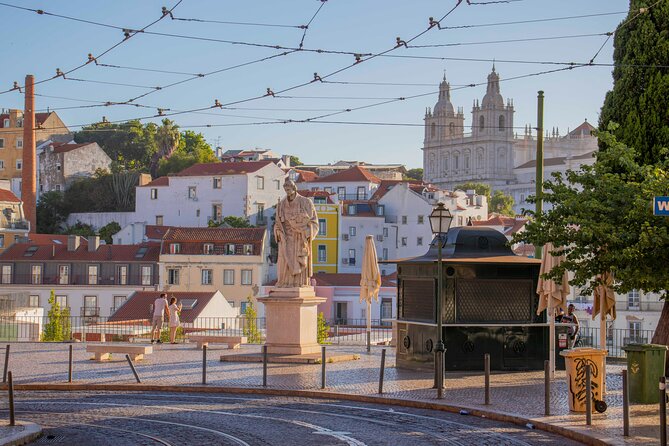 Lisbon Early Morning TukTuk Tour with hotel or cruise ship pickup - Santa Luzia and Portas do Sol, two classic Alfama views