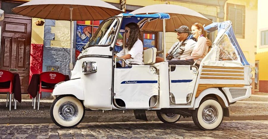 LISBON GRAND EXPERIENCE Tuktuk Tour in German - Graça and Senhora do Monte: Lisbon from above
