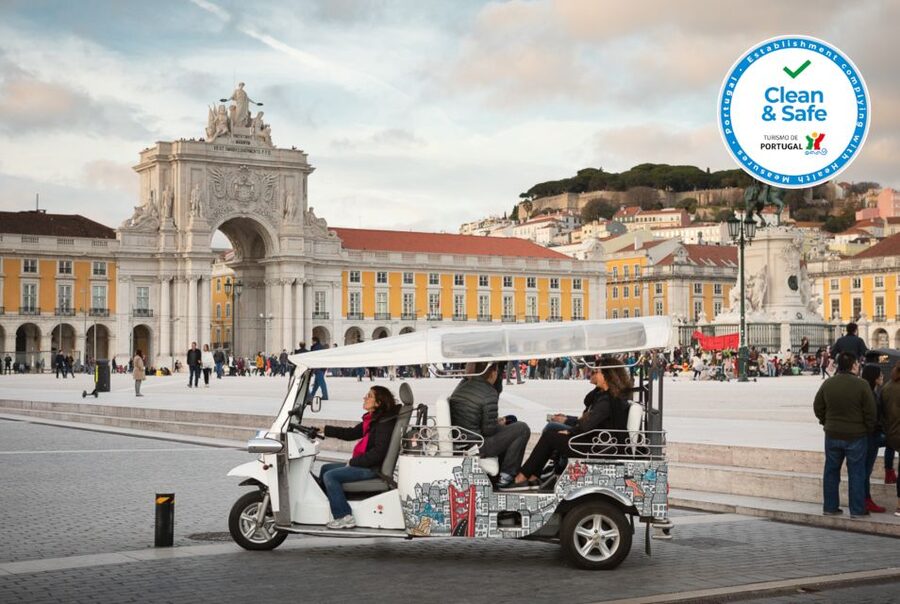 Lisbon: Half-Day Private Guided Tuk-Tuk Tour - Graça, Mouraria, and Alfama by narrow lane