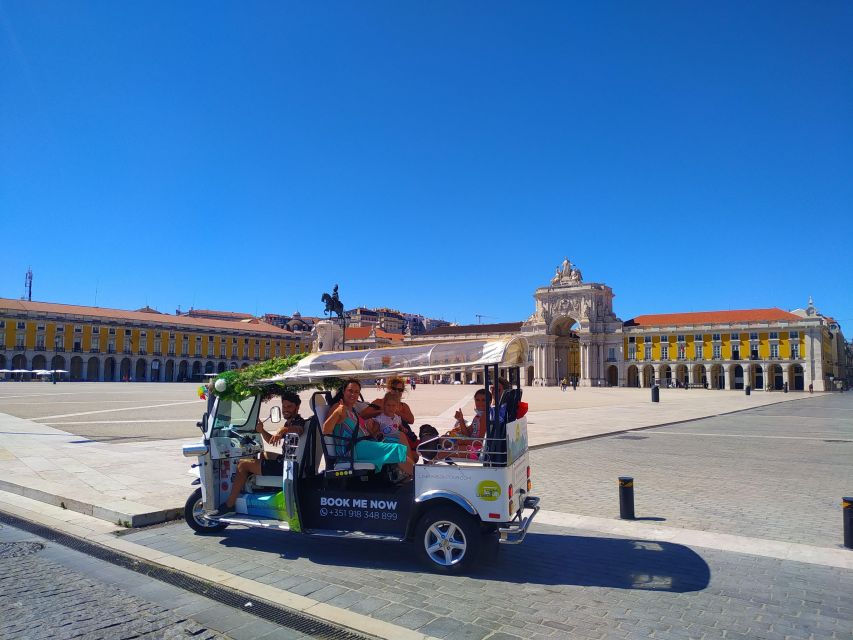 Lisbon: Old City Standard Private Guided Tour by Tuk-Tuk - Starting at Rossio and crossing Baixa