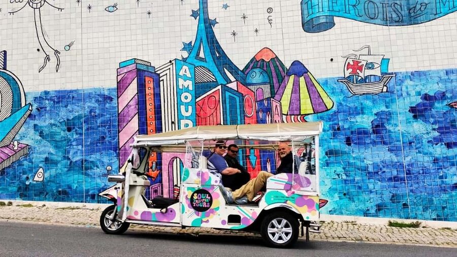 Lisbon: Old Town Tuk-Tuk Tour - What $54 per person gets you