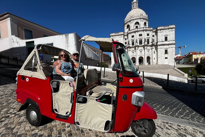 Lisbon on TukTuk - Lisbon Cathedral brings the medieval city into focus