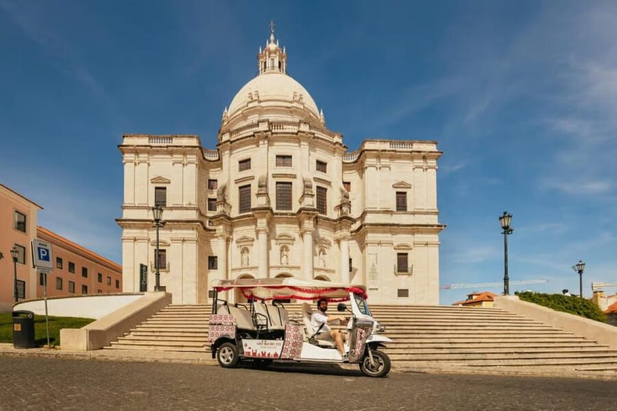 Lisbon: Private Guided Tuk-Tuk Tour with Hotel Pickup - Chiado, Bairro Alto, and Estrela