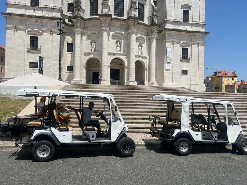 Lisbon: Private Guided TukTuk Tour Old Town 8-10 Spots - Santa Luzia and Portas do Sol: two quick views over Alfama