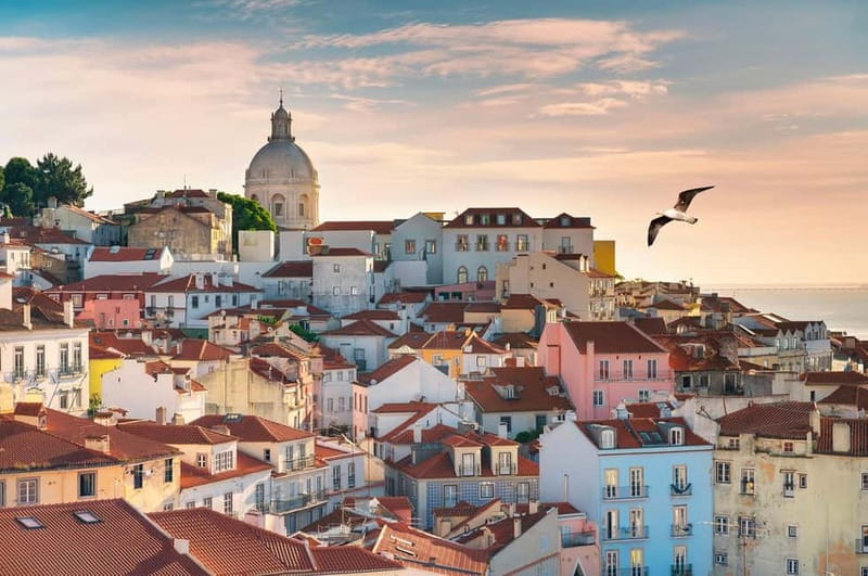 Lisbon: Private Old Town Tuk Tuk Tour - Lisbon Cathedral and the first old-town landmarks