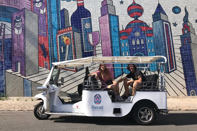 Lisbon Private Tuk Tuk Tour: City Highlights - Senhora do Monte reaches the highest viewpoint