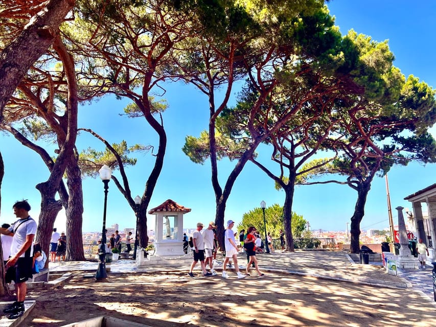 Lisbon: Private Tuk Tuk Tour with Polaroid Photos - Santa Luzia and Portas do Sol: two classic Alfama views