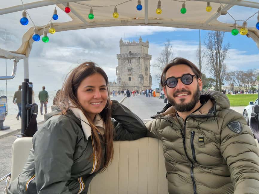 Lisbon: Skip-the-Line Pastéis de Belém & Belém Tuk-Tuk Tour - Belém Tower in about 15 minutes