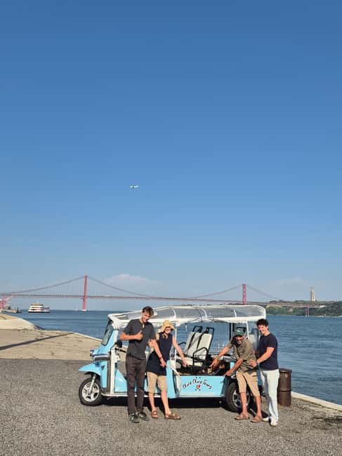 Lisbon: Skip-the-Line Pastéis de Belém & Belém Tuk-Tuk Tour - MAAT rooftop views over the Tagus