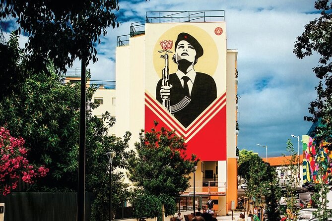 Lisbon Street Art - Private Guided Tour in a Electric Tuk Tuk - Shepard Fairey and Vhils bring politics into the route