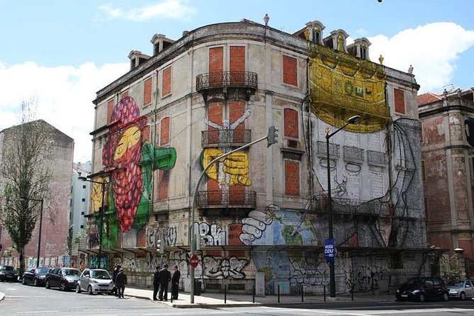 Lisbon Street Art - Private Tuk Tuk Tour with pickup - The three-hour route through Lisbon’s urban art