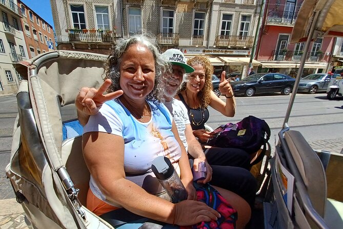 Lisbon Tuk Tuk Tour – 1-Hour Old Town Experience - Starting at Rossio and the Santa Justa Elevator