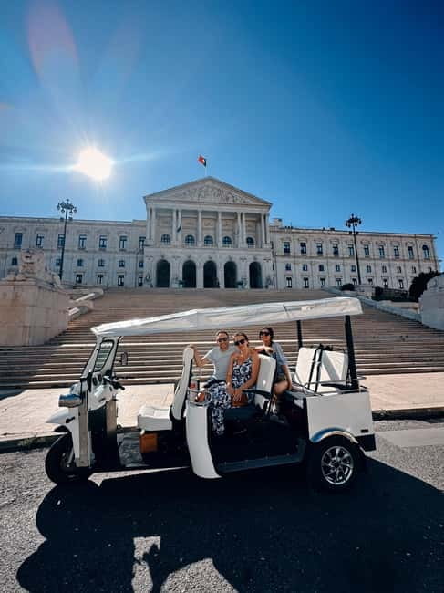 Lisbon with Tukxi: From East to West Private Tour by Tuk Tuk - Graça and Senhora do Monte, where the views earn the climb