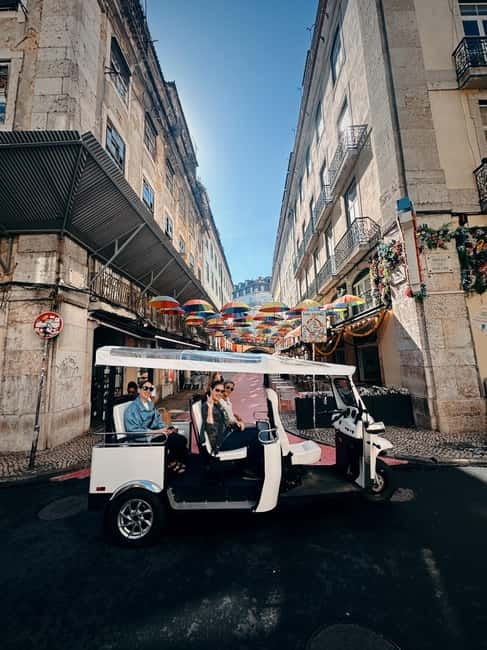 Lisbon with Tukxi: From East to West Private Tour by Tuk Tuk - Chiado, Bairro Alto, and the final viewpoints