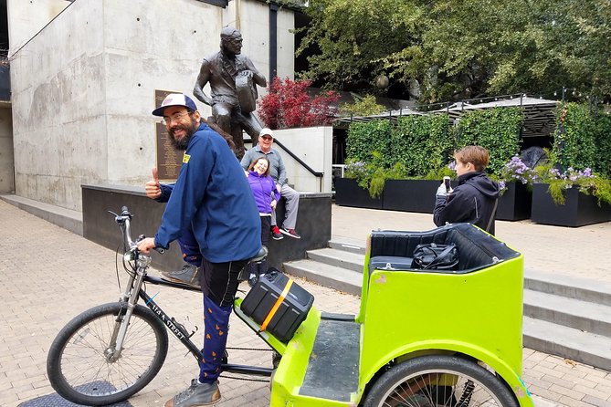 Live Music Capital of the World Pedicab Tour - Stevie Ray Vaughan and the blues connection