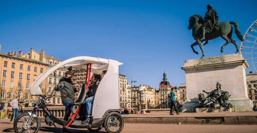 Lyon: Private Pedicab Tour of Top Landmarks & Hidden Gems - Key points at a glance