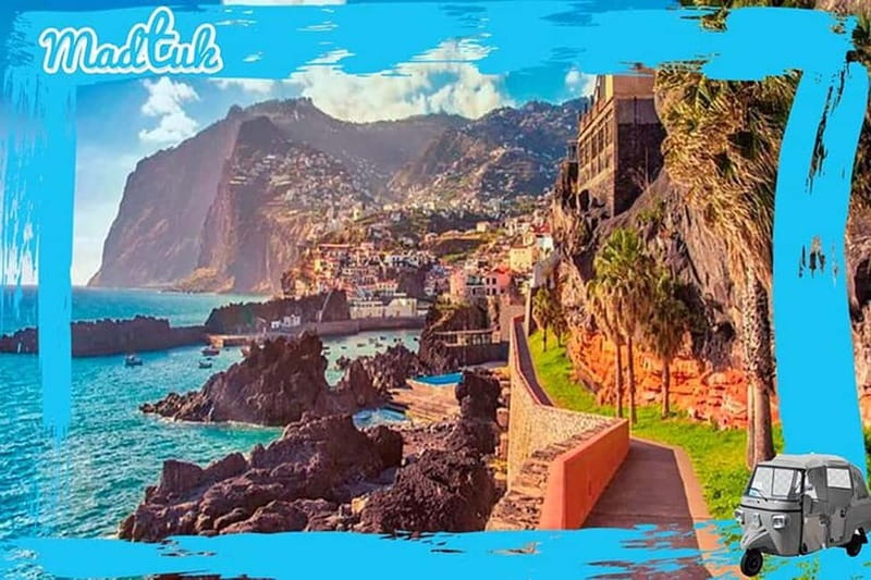 Madeira: Cabo-Girão Skywalk + Câmara de Lobos Tuk-Tuk Tour - Câmara de Lobos harbor in 25 minutes