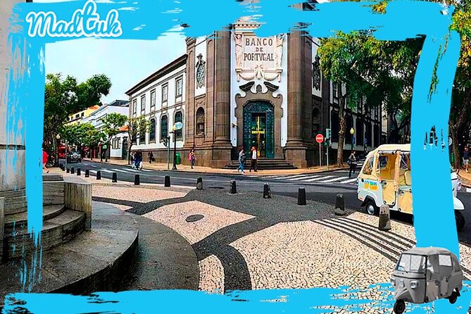 Madeira Funchal City Historical Tuk Tuk Guided Tour by MadTuk - Socorro Church and the sea at Barreirinha