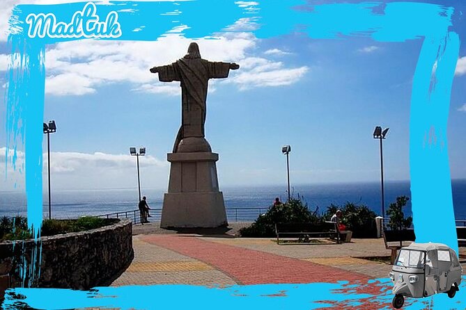 Madeira Garajau Christ King and Funchal Tuk Tuk Tour by MadTuk - Key points at a glance