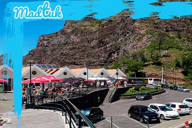 Madeira Nuns Valley Viewpoint Tuk Tuk Tour by MadTuk - Eira do Serrado and Curral das Freiras below